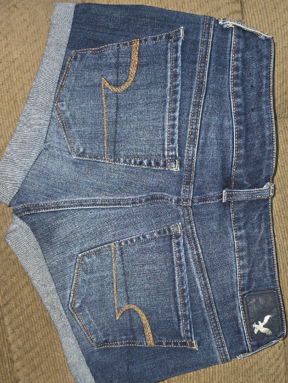 American Eagle Outfitters Dark Blue Boyfriend Jeans